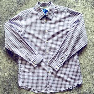 Egara, Non-Iron, Premium Dress Shirt, Large